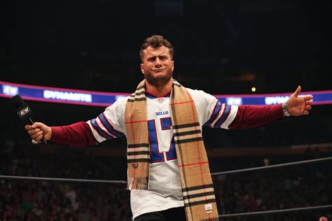 why is mjf wearing a scarf